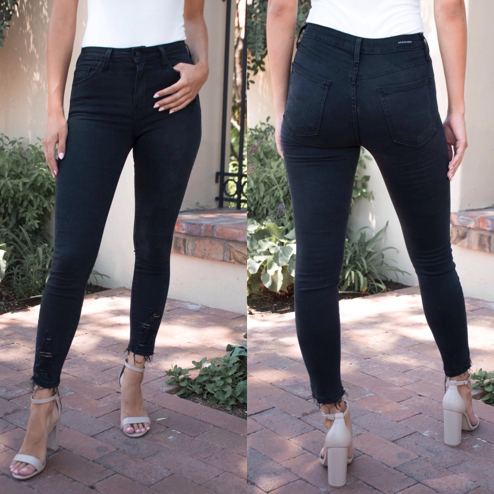 Just Black High Rise Skinny Size 30